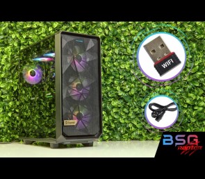 BSG Raptor V21 Intel Core i5 NVIDIA RTX 5060 32GB DDR5 256GB SSD Windows 11 Pro