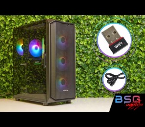 BSG Raptor V22 Intel Core i5 NVIDIA RTX 5060 32GB DDR4 512GB SSD Windows 11 Pro
