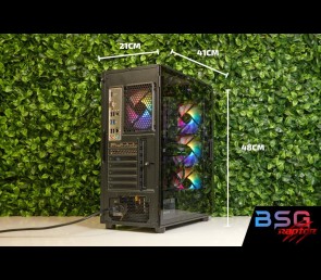 BSG Raptor V22 Intel Core i5 NVIDIA RTX 5060 64GB DDR4 512GB SSD Windows 11 Pro