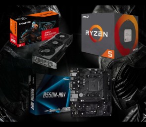 BSG Raptor V26 AMD Ryzen 5 AMD Radeon RX 7600 16GB DDR4 256GB SSD Windows 11 Pro