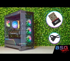 BSG Raptor V7 Intel Core i5 NVIDIA GeForce RTX 4070 16GB DDR4 256GB SSD Windows 11 Pro