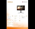 Monitor LG 27GS75Q-B 27 cali QHD 200Hz 1ms gamingowy IPS z Pivot Monitor LG 27GS75Q-B 27 cali QHD 200Hz 1ms gamingowy IPS z Pivot