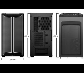 Obudowa Be quiet! Pure Base 501 DX czarna ATX z podświetleniem ARGB