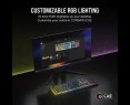 Klawiatura Corsair K55 Core RGB czarna multimedialna gamingowa z podświetleniem Klawiatura Corsair K55 Core RGB czarna multimedialna gamingowa z podświetleniem