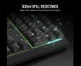 Klawiatura Corsair K55 Core RGB czarna multimedialna gamingowa z podświetleniem Klawiatura Corsair K55 Core RGB czarna multimedialna gamingowa z podświetleniem