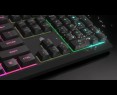 Klawiatura Corsair K55 Core RGB czarna multimedialna gamingowa z podświetleniem Klawiatura Corsair K55 Core RGB czarna multimedialna gamingowa z podświetleniem