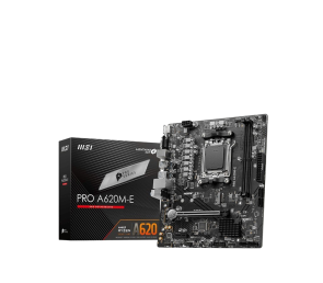 Płyta główna MSI PRO A620M-E AM5 mATX DDR5 HDMI lekka wydajność