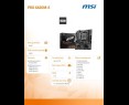 Płyta główna MSI PRO A620M-E AM5 mATX DDR5 HDMI lekka wydajność Płyta główna MSI PRO A620M-E AM5 mATX DDR5 HDMI lekka wydajność