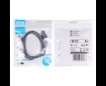 Kabel USB USB C 1.5m szary do szybkiego ładowania i komunikacji Kabel USB USB C 1.5m szary do szybkiego ładowania i komunikacji
