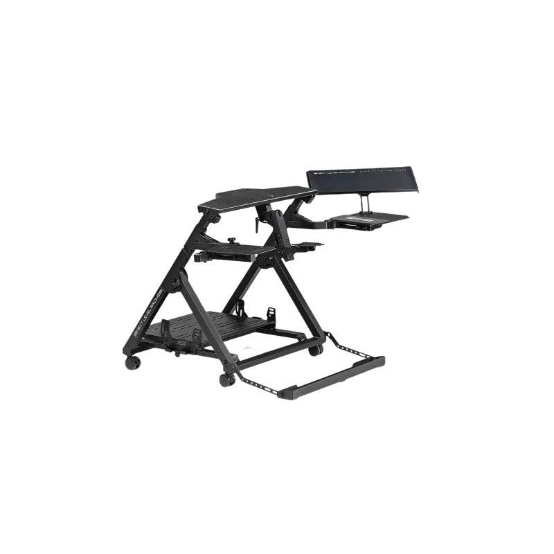 Next Level Racing Flight Stand Pro czarny profesjonalny stojak do symulacji lotów Next Level Racing Flight Stand Pro czarny profesjonalny stojak do symulacji lotów