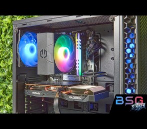 BSG Striker V5 AMD Ryzen 5 NVIDIA GeForce GTX 1660 Super 16GB DDR4 512GB SSD Windows 11 Pro