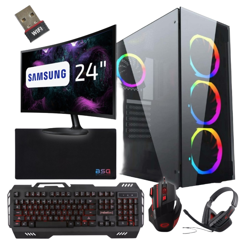 BSG Venom V10 AMD Ryzen 7 AMD Radeon Vega 7 32GB DDR4 1000GB SSD (M.2) Windows 11 Pro
