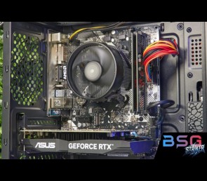 BSG Striker V13 AMD Ryzen 5 NVIDIA GeForce RTX 3050 32GB DDR4 256GB SSD Windows 11 Pro