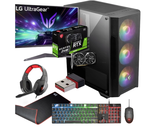 BSG Striker V15 AMD Ryzen 5 NVIDIA GeForce RTX 3050 64GB DDR4 2000GB SSD Windows 11 Pro