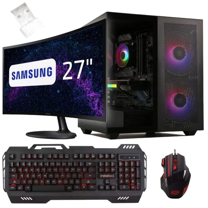 BSG Striker V32 Intel Core i7 NVIDIA GeForce RTX 4060 32GB DDR4 1000GB SSD Windows 10 Pro BSG Striker V32 Intel Core i7 NVIDIA GeForce RTX 4060 32GB DDR4 1000GB SSD Windows 10 Pro