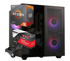 BSG Striker V8 AMD Ryzen 5 AMD Radeon RX 6600 32GB DDR4 256GB SSD Windows 11 Pro