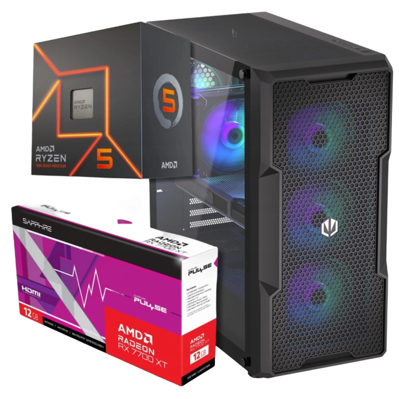 BSG Raptor V16 AMD Ryzen 5 AMD Radeon RX 7700 XT 32GB DDR5 1000GB SSD Windows 11 Pro BSG Raptor V16 AMD Ryzen 5 AMD Radeon RX 7700 XT 32GB DDR5 1000GB SSD Windows 11 Pro