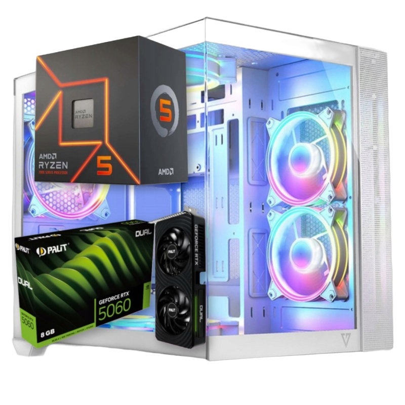 BSG Raptor V23 AMD Ryzen 5 NVIDIA RTX 5060 32GB DDR5 1000GB SSD Windows 11 Pro BSG Raptor V23 AMD Ryzen 5 NVIDIA RTX 5060 32GB DDR5 1000GB SSD Windows 11 Pro