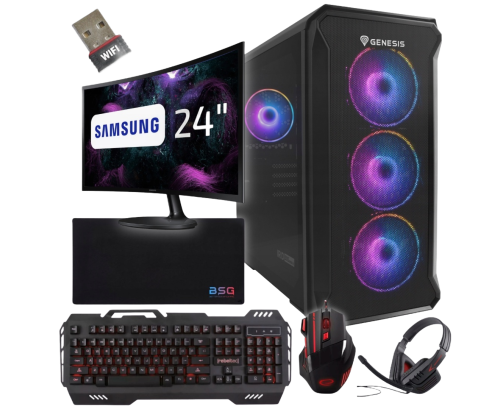 BSG Raptor V30 AMD Ryzen 7 NVIDIA GeForce RTX 4060 32GB DDR4 1000GB SSD Windows 11 Home