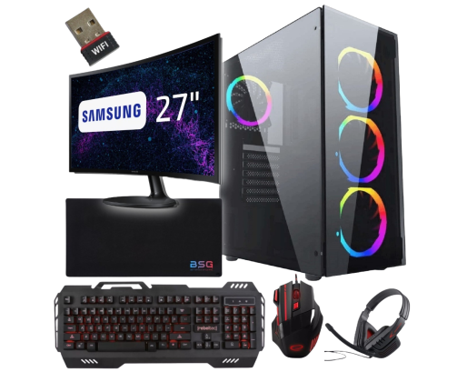 BSG Raptor V31 AMD Ryzen 7 NVIDIA GeForce RTX 4060 32GB DDR4 1000GB SSD Windows 11 Home
