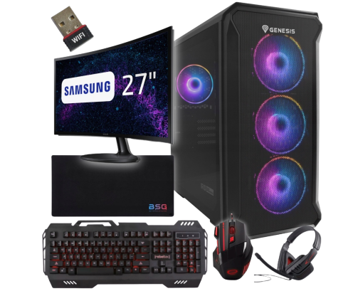 BSG Raptor V31 AMD Ryzen 7 NVIDIA GeForce RTX 4060 32GB DDR4 1000GB SSD Windows 11 Home