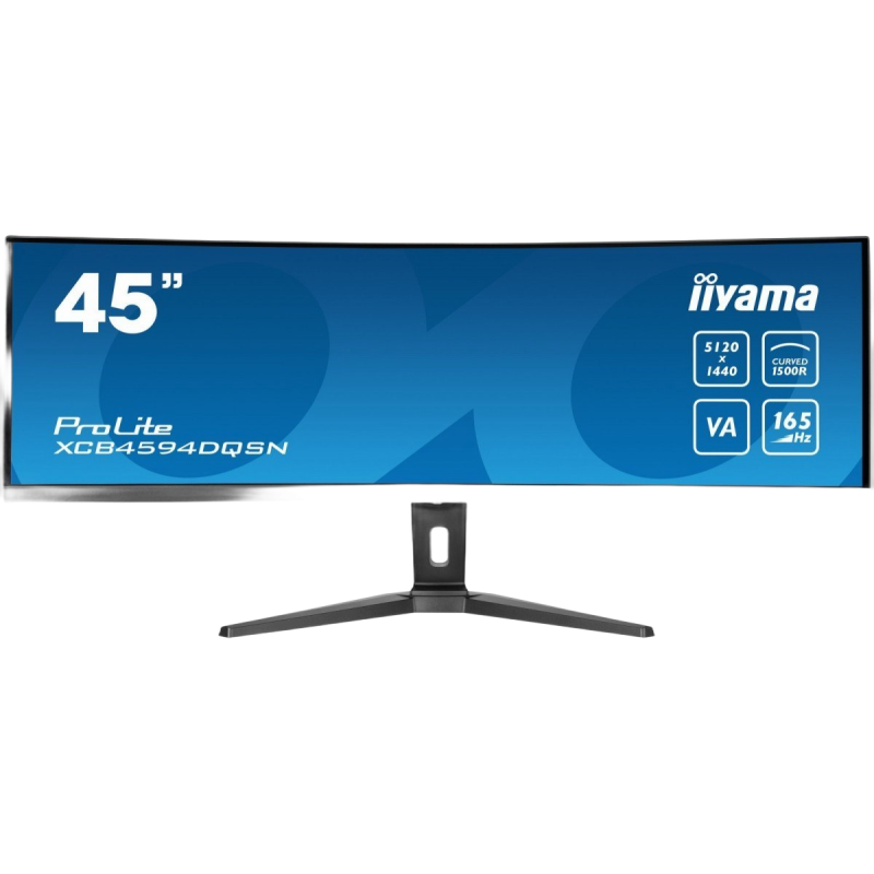 Monitor IIYAMA ProLite XCB4594DQSN-B1 44.5 DQHD 165Hz USB-C KVM Monitor IIYAMA ProLite XCB4594DQSN-B1 44.5 DQHD 165Hz USB-C KVM