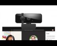 Kamera internetowa Lenovo Essential FHD 1080p czarna z mikrofonem Kamera internetowa Lenovo Essential FHD 1080p czarna z mikrofonem