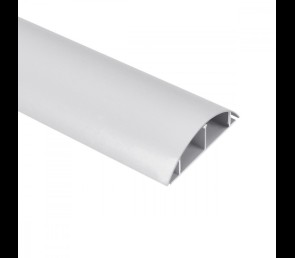 Listwa maskująca Maclean MC-814 S 75cm aluminiowa srebrna do kabli