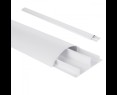 Listwa maskująca Maclean MC-814 W aluminiowa biała 75 cm Listwa maskująca Maclean MC-814 W aluminiowa biała 75 cm