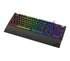 Klawiatura Krux Frost RGB membranowa multimedialna z podświetleniem