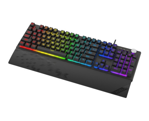 Klawiatura Krux Frost RGB membranowa multimedialna z podświetleniem