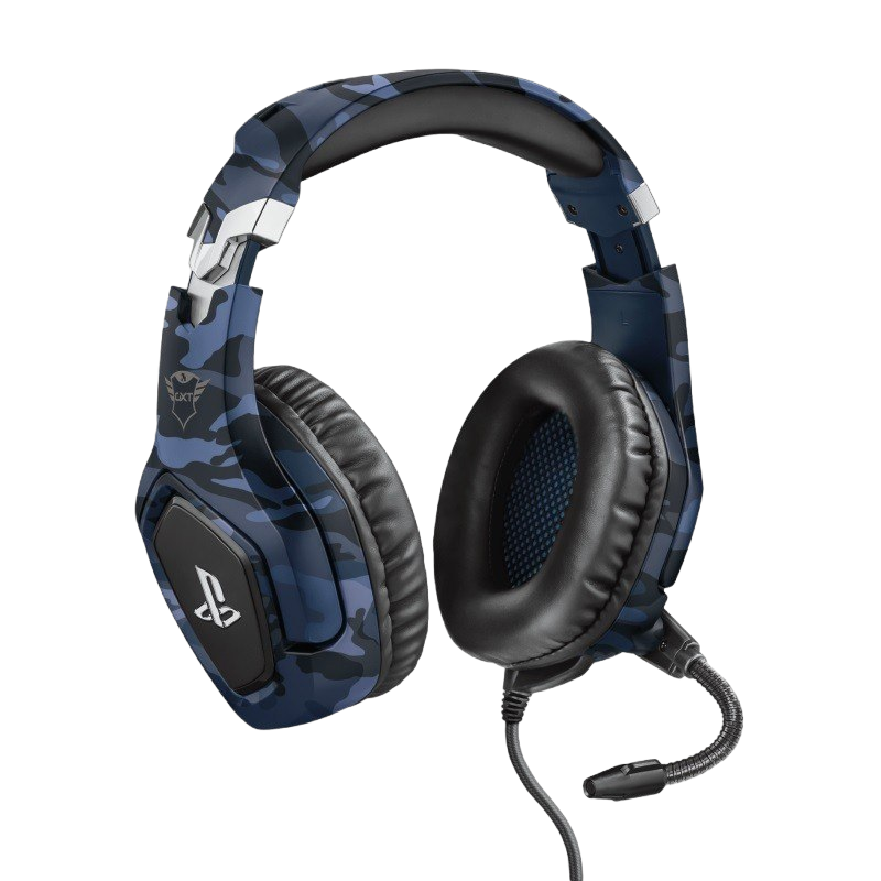 Słuchawki gamingowe Trust GXT 488 FORZE-B PS4 stereo z mikrofonem Słuchawki gamingowe Trust GXT 488 FORZE-B PS4 stereo z mikrofonem
