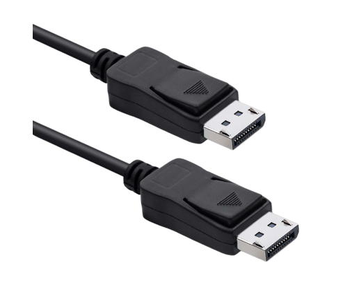 Kabel Qoltec DisplayPort 1.4 męski 2m 8K HDR wydajny do gier i multimediów