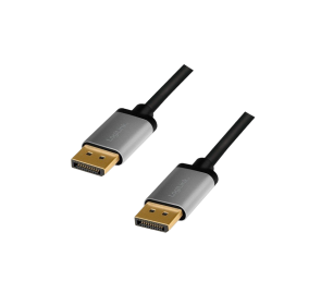 LogiLink Kabel DisplayPort 4K/60Hz 2m aluminiowy męski DP
