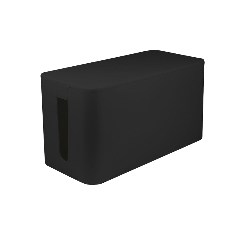 Organizer kabli LogiLink Cable Box czarny plastikowy 235x115mm Organizer kabli LogiLink Cable Box czarny plastikowy 235x115mm