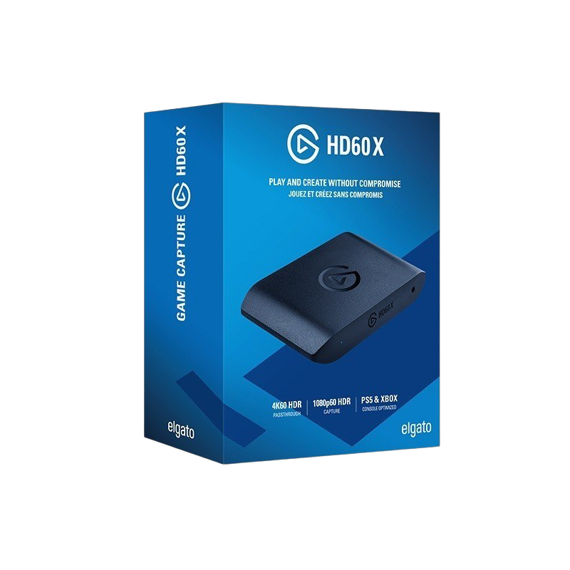 Adapter ELGATO HD60 X do nagrywania wideo w wysokiej rozdzielczości PS5 Xbox Adapter ELGATO HD60 X do nagrywania wideo w wysokiej rozdzielczości PS5 Xbox