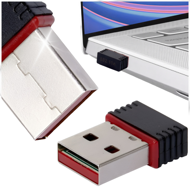 KARTA SIECIOWA ADAPTER WIFI USB 802.11n 150Mbps KARTA SIECIOWA ADAPTER WIFI USB 802.11n 150Mbps
