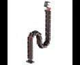 Organizer kabli Maclean Nano RS125 1345mm czarno czerwony regulowany Organizer kabli Maclean Nano RS125 1345mm czarno czerwony regulowany