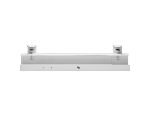 Organizer podbiurkowy Maclean MC-333 na kable 5kg regulowany biały