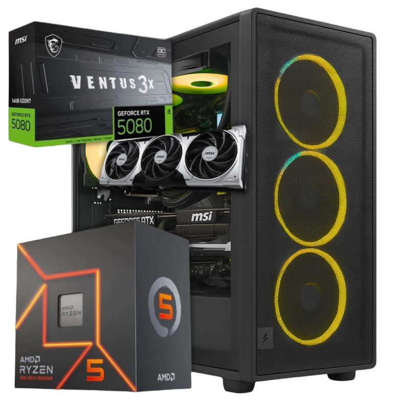 BSG Raptor V38 AMD Ryzen 5 NVIDIA GeForce RTX 5080 64GB DDR5 2000GB SSD Windows 11 Pro BSG Raptor V38 AMD Ryzen 5 NVIDIA GeForce RTX 5080 64GB DDR5 2000GB SSD Windows 11 Pro