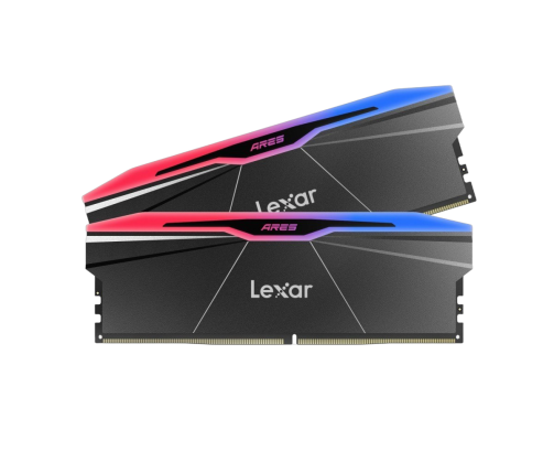 Pamięć Lexar DDR5 ARES RGB 32GB 8000MHz czarna podkręcana