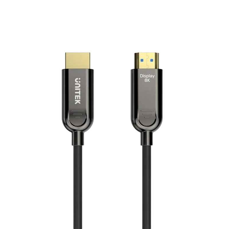 Unitek Kabel optyczny HDMI 2.1 AOC 8K 120Hz 100m aktywny Unitek Kabel optyczny HDMI 2.1 AOC 8K 120Hz 100m aktywny