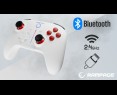 Rampage Hydra Pro kontroler RGB bezprzewodowy pad z stacją ładującą biały Rampage Hydra Pro kontroler RGB bezprzewodowy pad z stacją ładującą biały