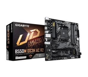 Płyta główna Gigabyte B550M DS3H AC R2 WiFi szybka microATX AM4 DDR4