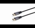 Kabel DisplayPort Gembird Premium 8K 1.8m czarny do wideo Kabel DisplayPort Gembird Premium 8K 1.8m czarny do wideo