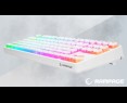 Rampage GHOST Klawiatura mechaniczna TKL biała Huano Red RGB Pudding Rampage GHOST Klawiatura mechaniczna TKL biała Huano Red RGB Pudding