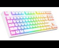Rampage GHOST Klawiatura mechaniczna TKL biała Huano Red RGB Pudding Rampage GHOST Klawiatura mechaniczna TKL biała Huano Red RGB Pudding