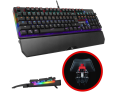 Rampage KB-R86 UMBRA Klawiatura mechaniczna Red Switch RGB czarna gaming Rampage KB-R86 UMBRA Klawiatura mechaniczna Red Switch RGB czarna gaming