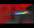 Rampage KB-R86 UMBRA Klawiatura mechaniczna Red Switch RGB czarna gaming Rampage KB-R86 UMBRA Klawiatura mechaniczna Red Switch RGB czarna gaming