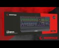 Rampage KB-R86 UMBRA Klawiatura mechaniczna Red Switch RGB czarna gaming Rampage KB-R86 UMBRA Klawiatura mechaniczna Red Switch RGB czarna gaming